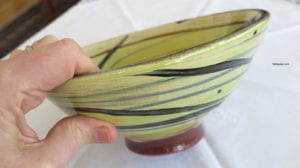 green swirl bowl