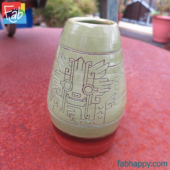 aztec vase