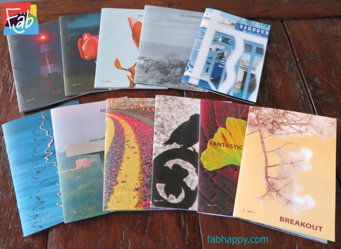 2022 chapbook subscription - image showing all 11 of the 2021 chapbooks